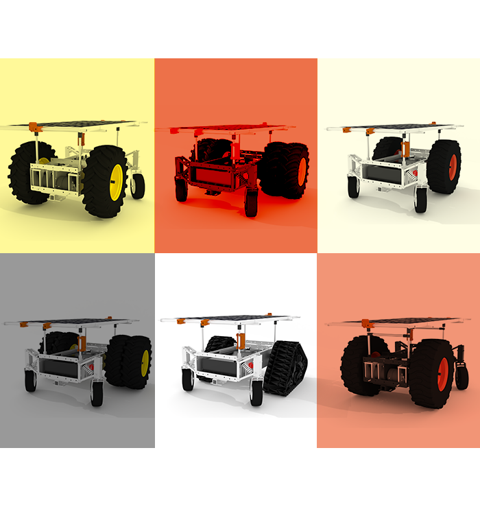 LCR Autonomous Solar Electric Tractor Pictures